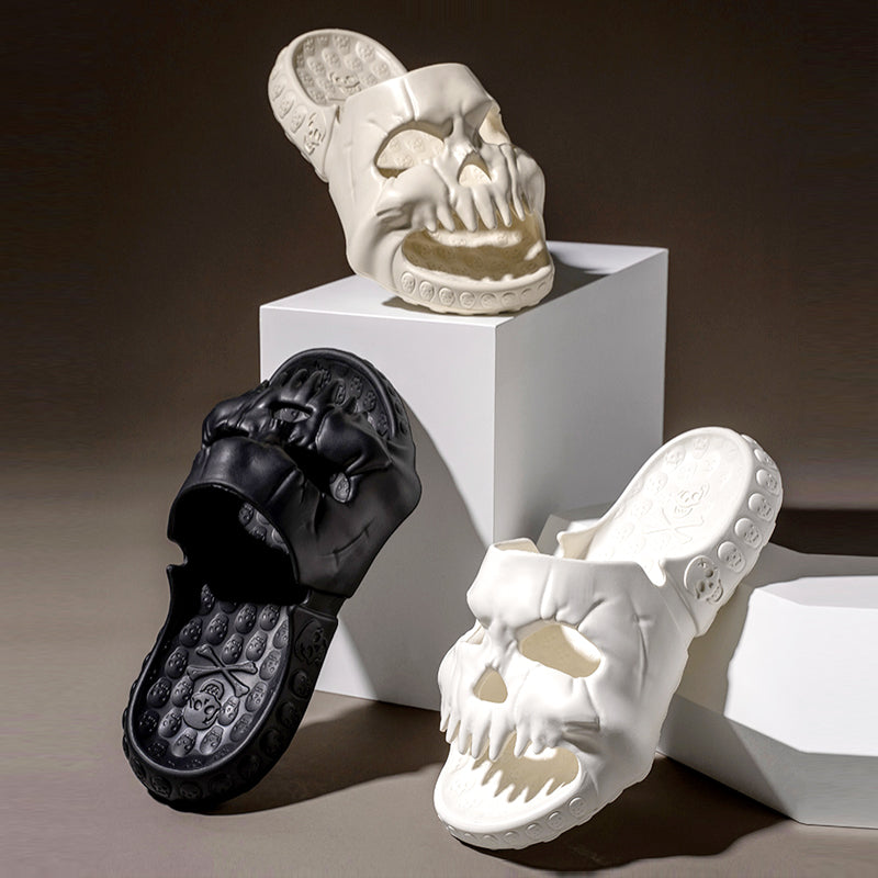 Spooky Halloween Skull Slides for Adults