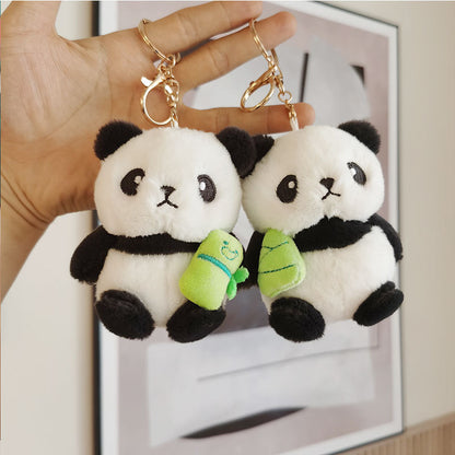 Shop Mochi Panda: Kawaii Panda Plush Keychain Bag Charm - Goodlifebean Plushie | Stuffed Animal