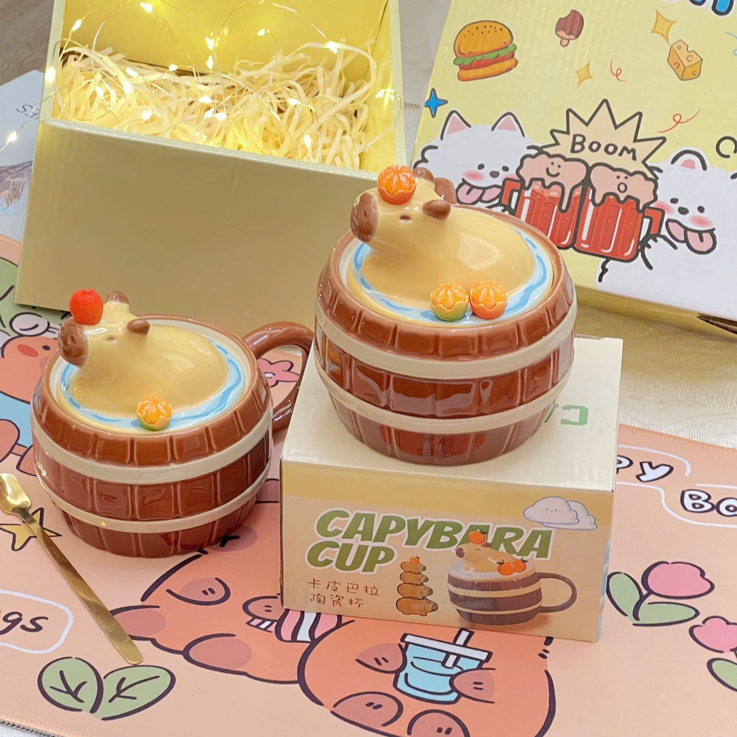 Cute Capybara Mug | Kawaii Mug