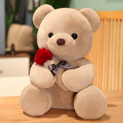 Shop Cute Teddy Rose Plushie - Goodlifebean Black Friday Sale | Plushies | Giant Teddy Bear