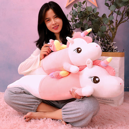 Shop Jumbo Unicorn Plushie - Goodlifebean Plushie | Stuffed Animal