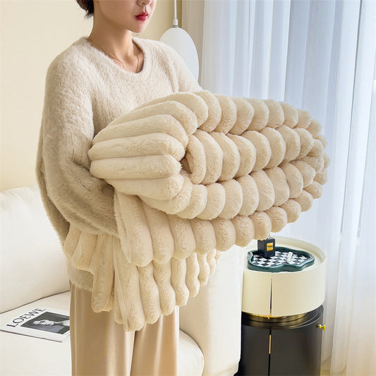 Snuggle Blanket: Luxurious Weighted Winter Blanket