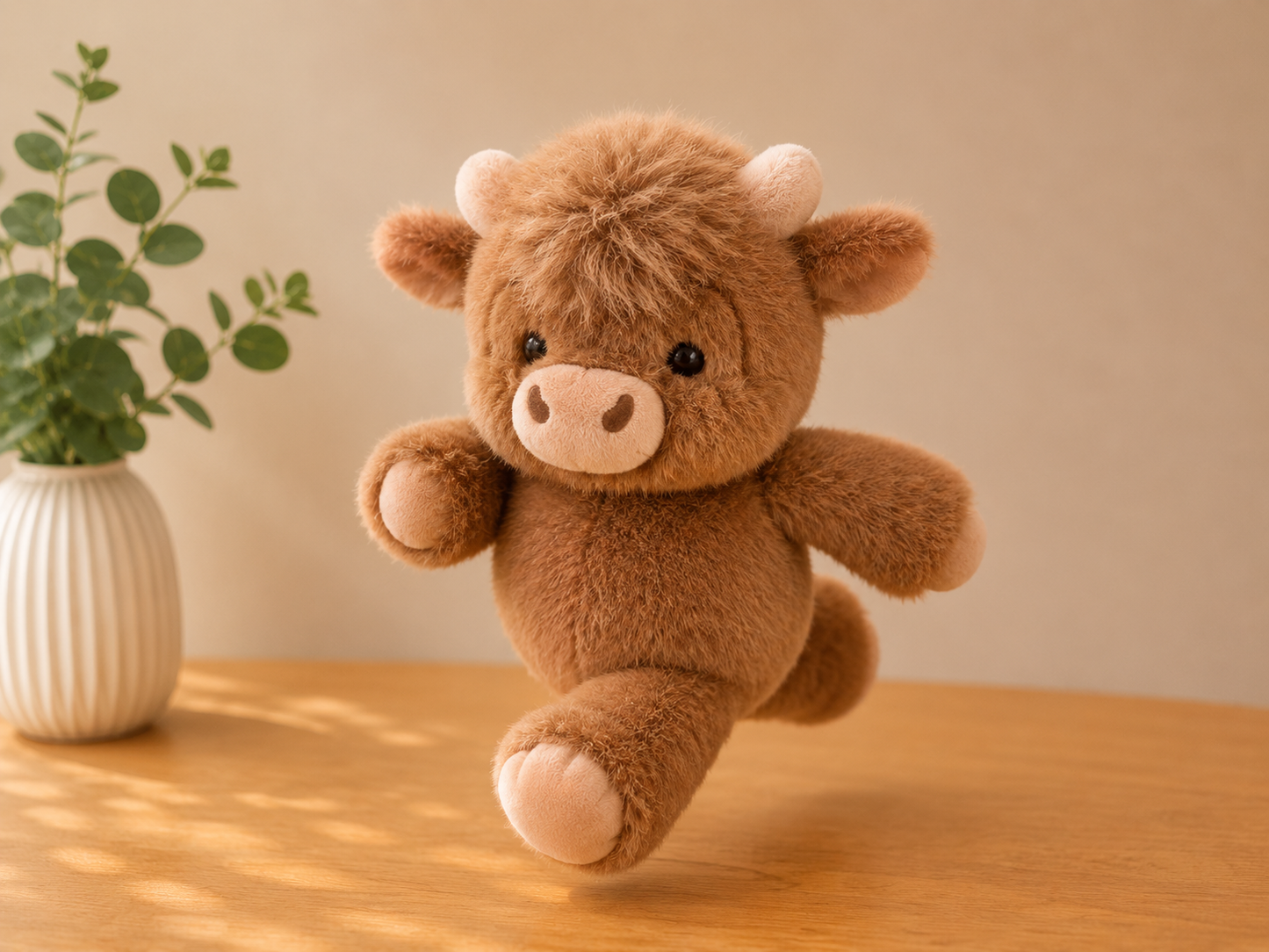 Chubby Highland Cow Plushie