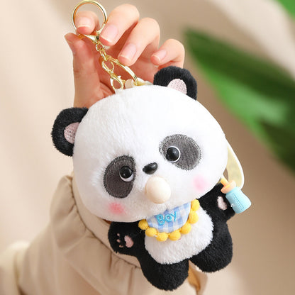 Shop Bloop Bean™ – Kawaii Panda Plush Bag Keychain | Cute Panda Keychain – Lil Beans Collection - Goodlifebean Plushie | Stuffed Animal