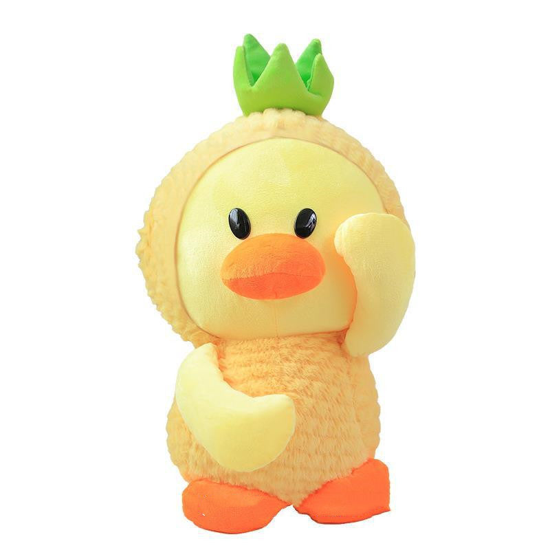 Plucky: Kawaii Pineapple Duck Plushie