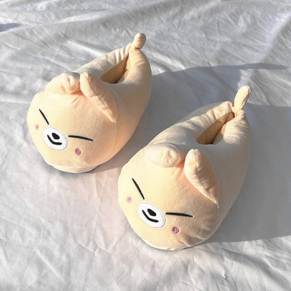 Plushie Paws: Kawaii Cushiony Slippers