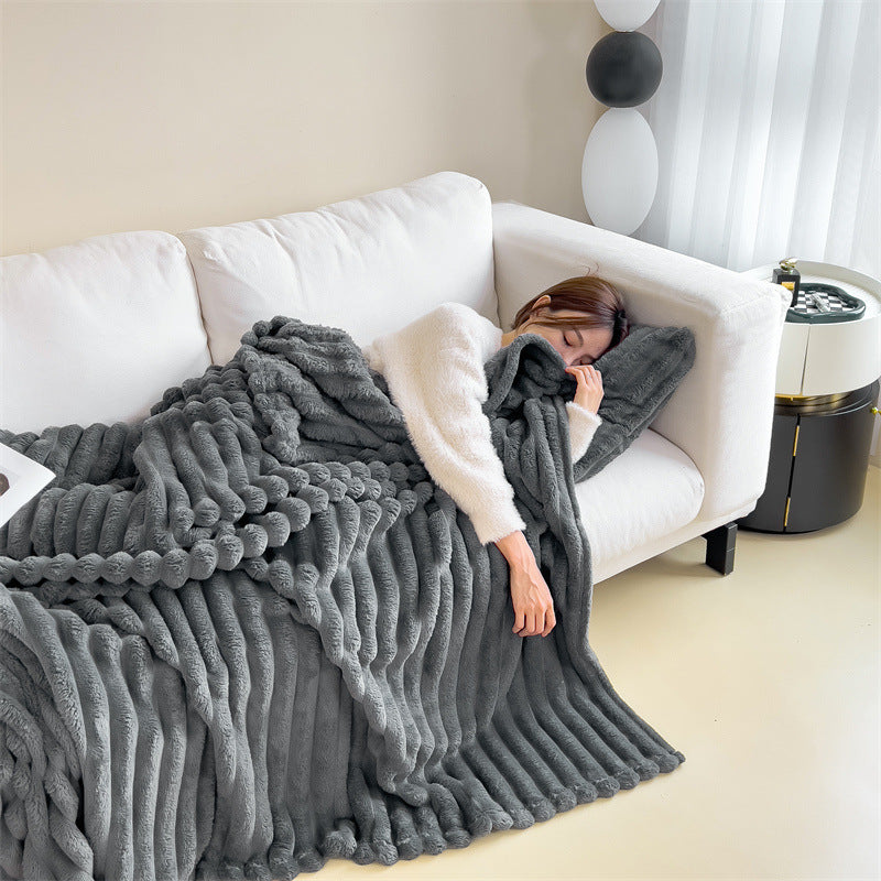 Snuggle Blanket: Luxurious Weighted Winter Blanket