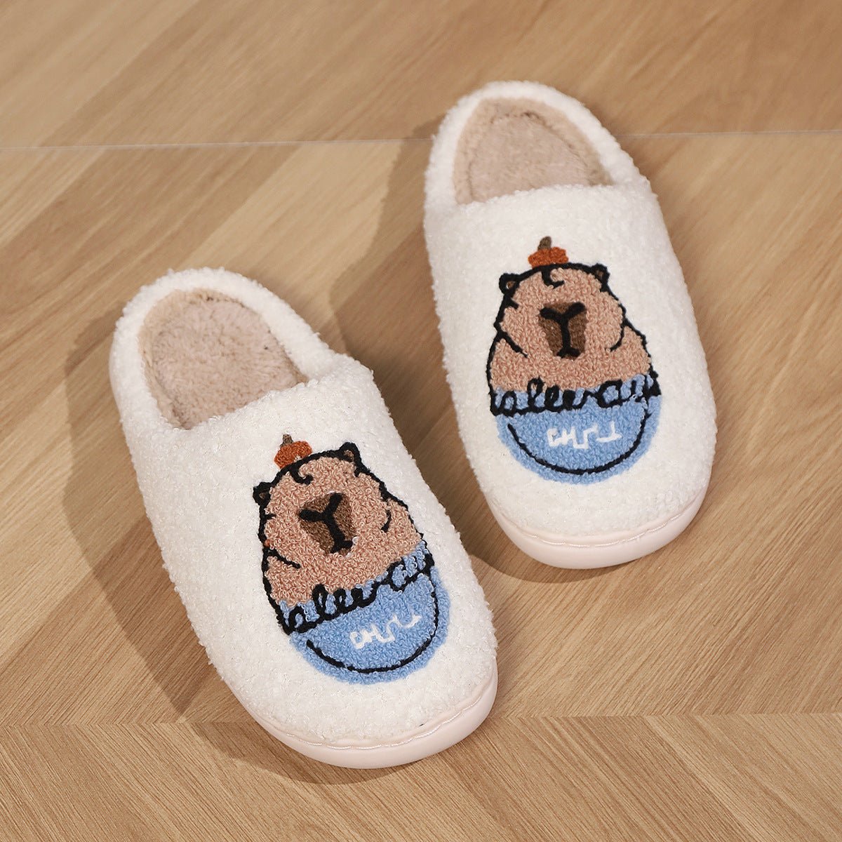 SnuggleBara Slippers | Cute Capybara Slippers - Goodlifebean product_type