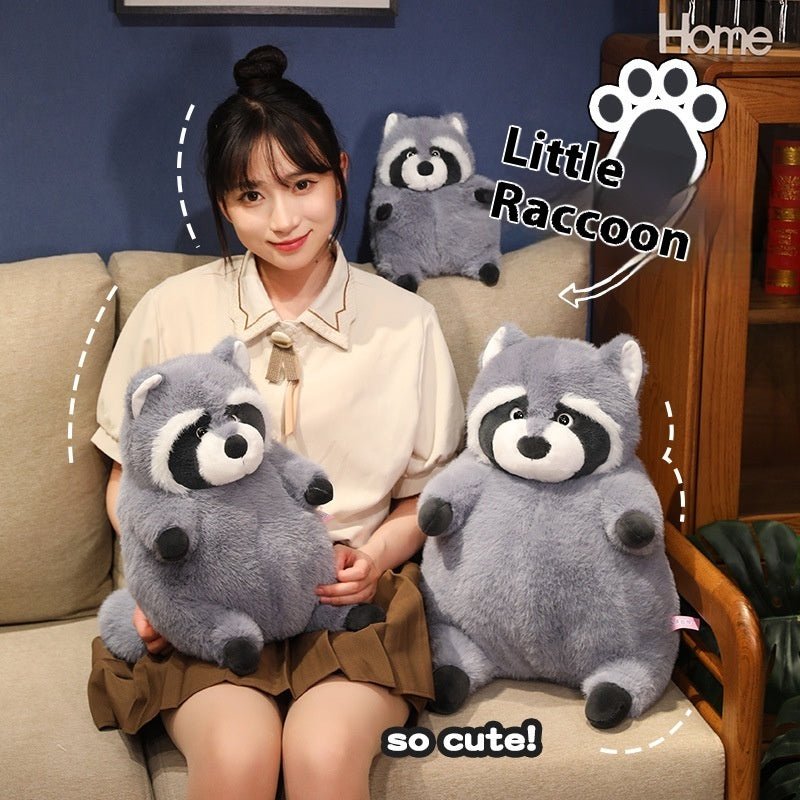 Troublemaker: Funny Baby Raccoon Plushie - Goodlifebean product_type