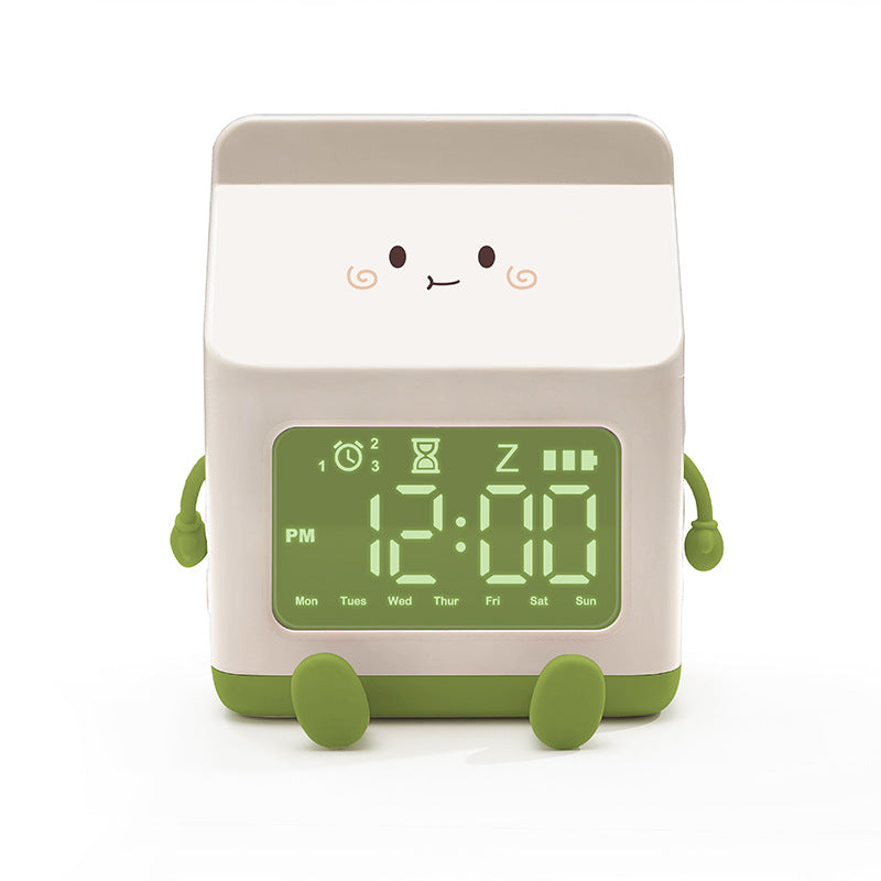 Shop Kawaii Milk Carton Alarm Clock - Gifts Goodlifebean Plushies | Stuffed Animals