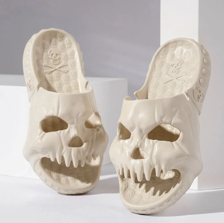 Shop Spooky Halloween Skull Slides for Adults - Goodlifebean Black Friday Sale | Plushies | Giant Teddy Bear