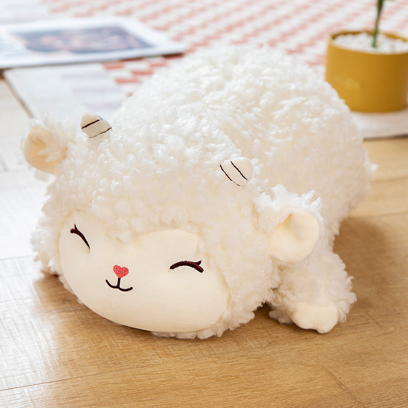 Kawaii Chonky Sheep Plushie | Stuffed Animal Sheep