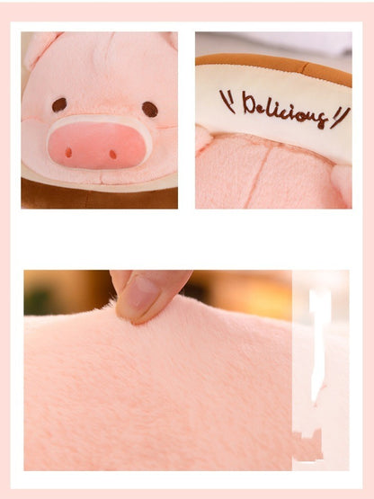 Lulu: Kawaii Piggy Plushie | Stuffed Animal Pig