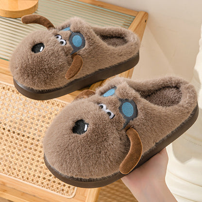 Snoopy: Cloud-Soft Puppy Plush Slippers