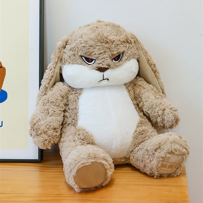 Shop Grumpy Rabbit Bunny Plushie - Goodlifebean Black Friday Sale | Plushies | Giant Teddy Bear