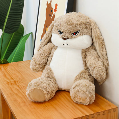 Shop Grumpy Rabbit Bunny Plushie - Goodlifebean Black Friday Sale | Plushies | Giant Teddy Bear