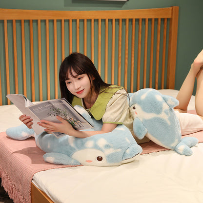 Shop Delphi: Giant Kawaii Dolphin Plushie | Stuffed Animal Dolphin - Goodlifebean Plushie | Stuffed Animal