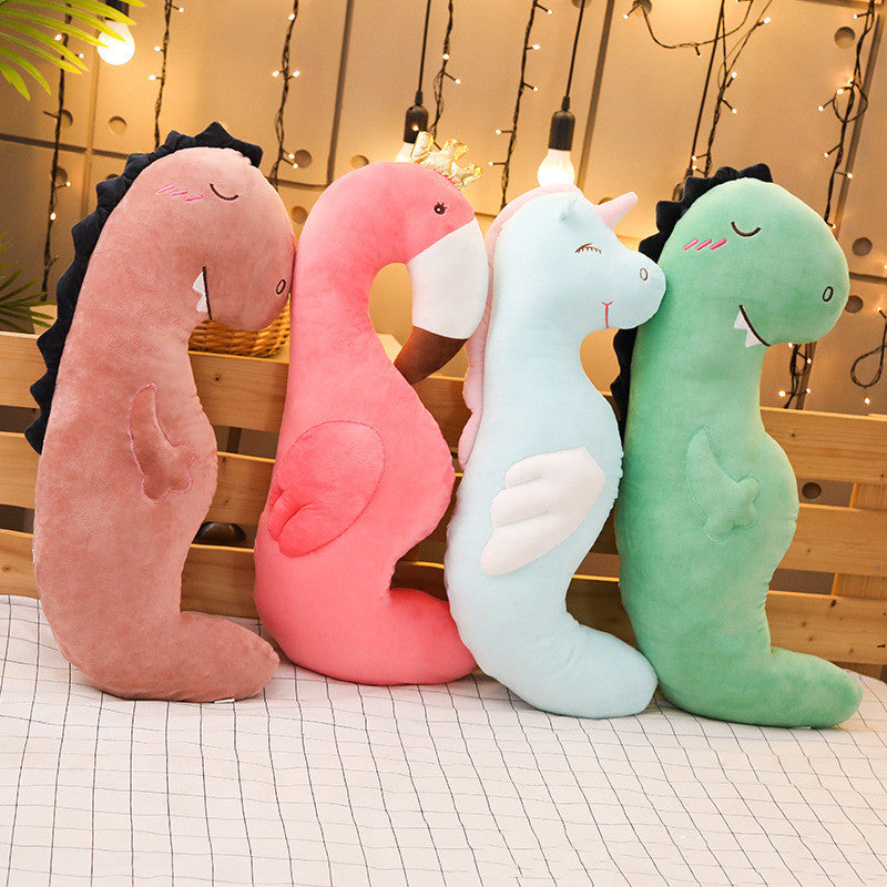 Shop Iggie: Large Stuffed Dino Body Pillow Plush - Stuffed Animals Goodlifebean Plushies | Stuffed Animals
