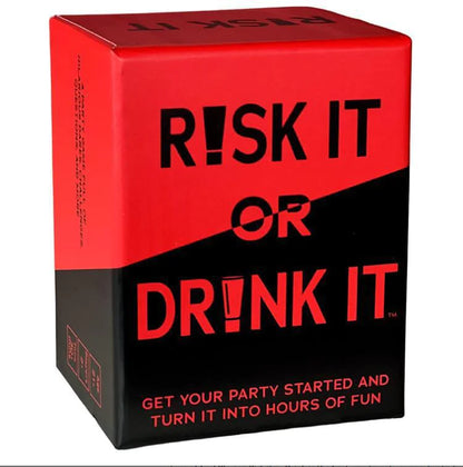 Risk or Sip Couples Card Game