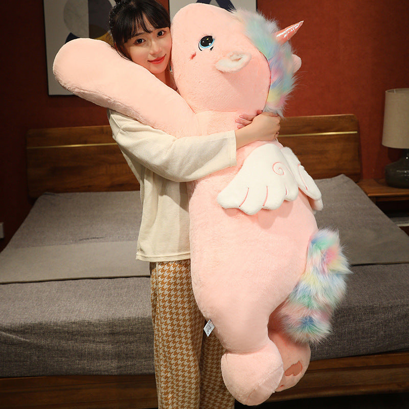 Shop Sparkles: JUMBO Unicorn with Wings Plushie - Goodlifebean Plushie | Stuffed Animal