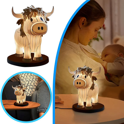 Shop Moo N Glow: Cute Cow Table Lamp - Goodlifebean Black Friday Sale | Plushies | Giant Teddy Bear