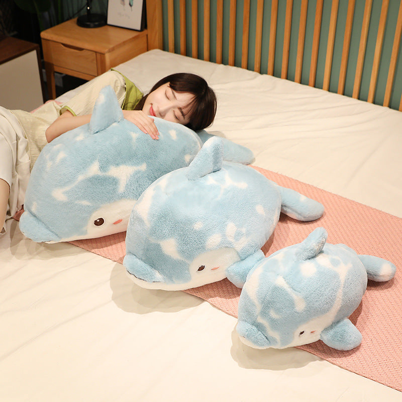 Shop Delphi: Giant Kawaii Dolphin Plushie | Stuffed Animal Dolphin - Goodlifebean Plushie | Stuffed Animal
