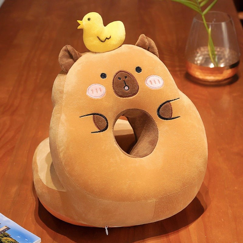 Cute Capybara Nap Pillow - Goodlifebean product_type