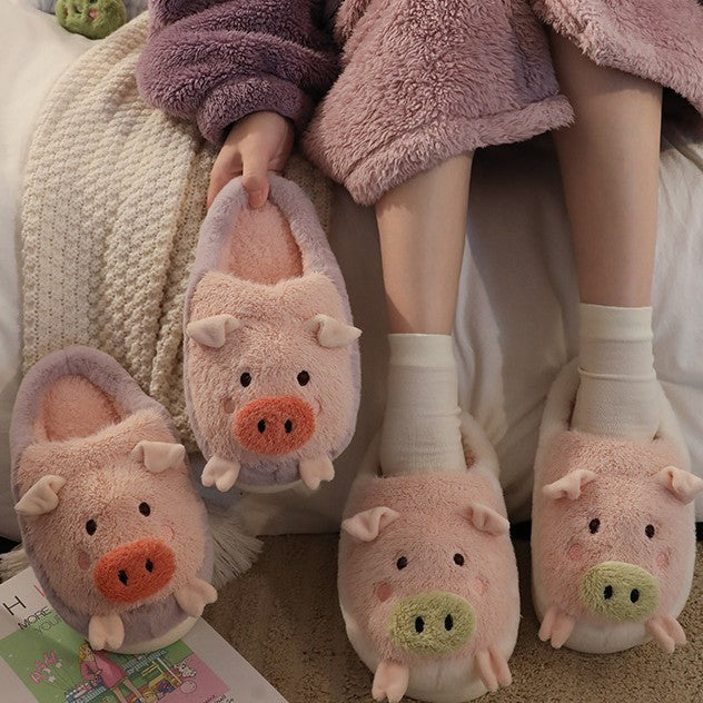 Shop Kawaii Cloudy Pig Plush Slippers - Goodlifebean Black Friday Sale | Plushies | Giant Teddy Bear