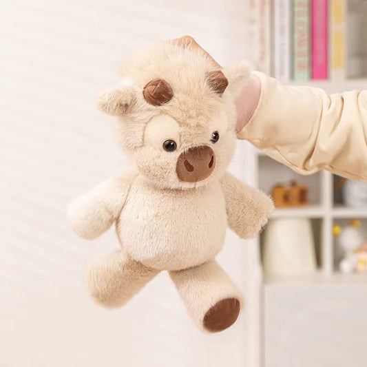Chubby Highland Cow Plushie - Goodlifebean product_type
