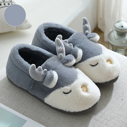 Shop Spoodle: Cozy Elk Indoor Slippers - Shoes Goodlifebean Giant Plushies