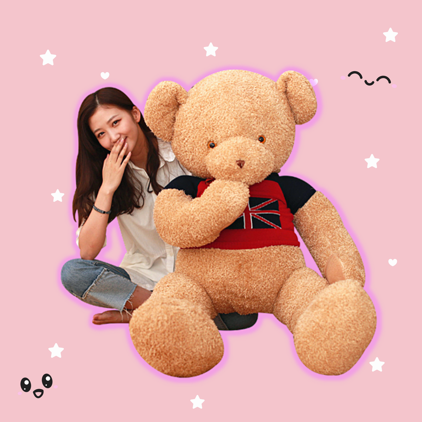 Shop Cuddlebug: Giant Stuffed Teddy Bear - Goodlifebean Black Friday Sale | Plushies | Giant Teddy Bear