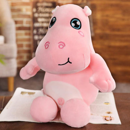 Shop Hyppo: Giant Stuffed Hippo Plush (3 ft) - Stuffed Animals Goodlifebean Plushies | Stuffed Animals