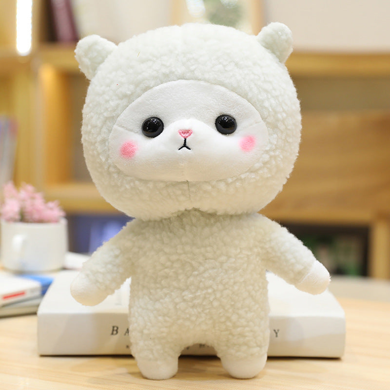 Shop Mini Kawaii Stuffed Alpaca Plushie - Stuffed Animals Goodlifebean Giant Plushies