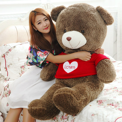 Shop BeanBuddy: Giant Life Size Teddy Bear (6.5ft) - Stuffed Animals Goodlifebean Plushies | Stuffed Animals