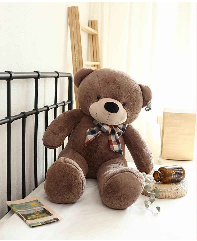 Shop Giant Life Size Bow Tie Teddy Bear - Goodlifebean Black Friday Sale | Plushies | Giant Teddy Bear