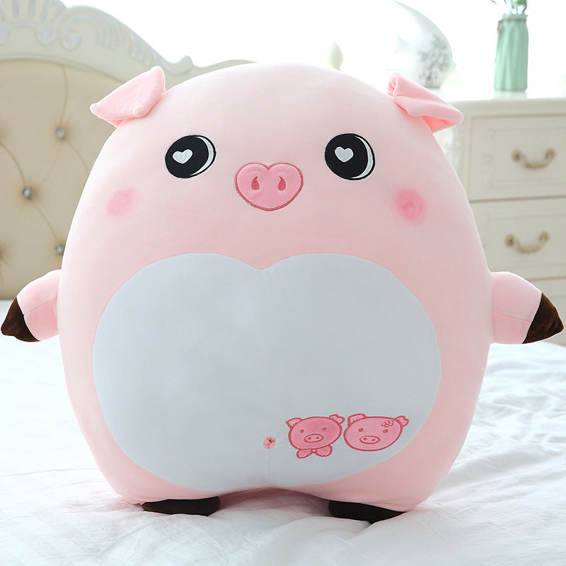 Shop Chonky Cuddly Moody Piggy Plush - Goodlifebean Black Friday Sale | Plushies | Giant Teddy Bear