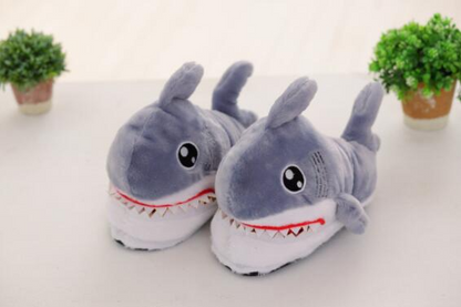 Shop Cozy Shark Plush Slippers - Goodlifebean Black Friday Sale | Plushies | Giant Teddy Bear