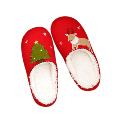 Shop Holidayn: Warm Fuzzy Holiday Slippers - Goodlifebean Black Friday Sale | Plushies | Giant Teddy Bear