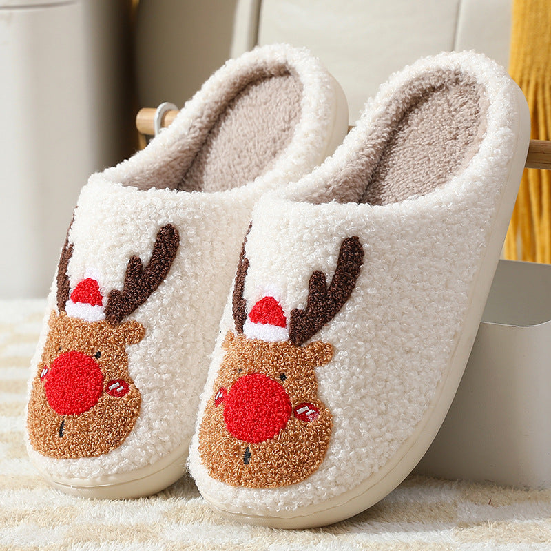 Shop Kawaii Christmasy Holiday Slippers - Slides Goodlifebean Plushies | Stuffed Animals