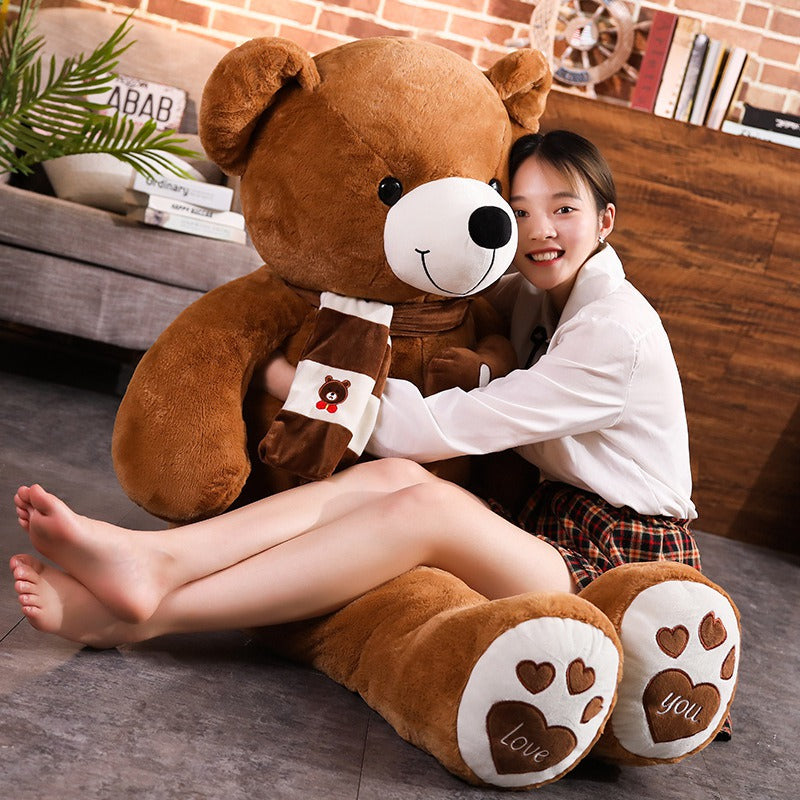 Shop Coco: Large Teddy Bear Plush (6ft) - Goodlifebean Black Friday Sale | Plushies | Giant Teddy Bear