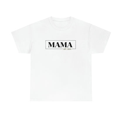 Shop Mama Est. Personalized T-shirt- The Perfect Mother's Day Gift! - T-Shirt Goodlifebean Plushies | Stuffed Animals