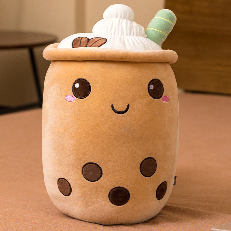 Shop Giant Boba Milk Tea Plush - Goodlifebean Black Friday Sale | Plushies | Giant Teddy Bear