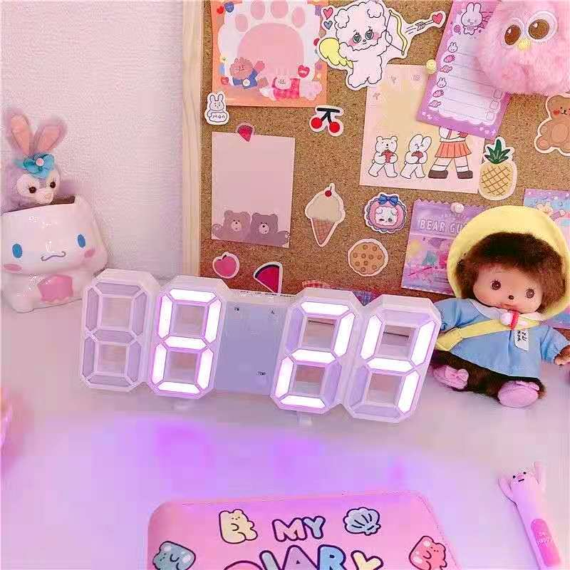 Shop 3D LED Digital Wall Clock - Goodlifebean Black Friday Sale | Plushies | Giant Teddy Bear