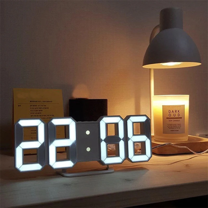 Shop 3D LED Digital Wall Clock - Goodlifebean Black Friday Sale | Plushies | Giant Teddy Bear