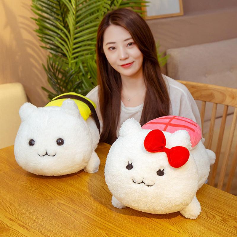 Shop Sushi: Mini Stuffed Cat Plushie - Stuffed Animals Goodlifebean Giant Plushies