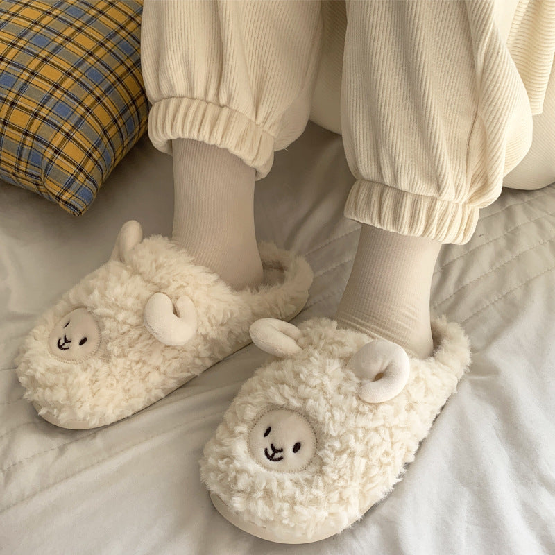 Shop Warm Fuzzy Alpaca Llama Slippers - Goodlifebean Black Friday Sale | Plushies | Giant Teddy Bear