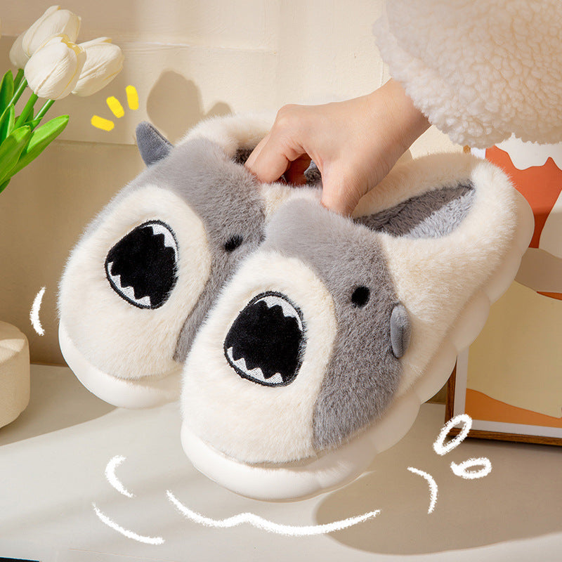 Shop Kawaii Fluffy Shark Slippers - Goodlifebean Black Friday Sale | Plushies | Giant Teddy Bear