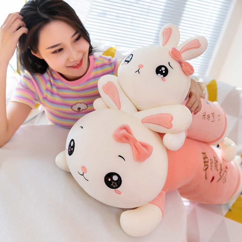 Shop Fluffy: Jumbo Stuffed Kawaii Bunny Plush - Stuffed Animals Goodlifebean Plushies | Stuffed Animals