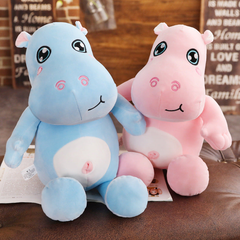 Shop Hyppo: Giant Stuffed Hippo Plush (3 ft) - Stuffed Animals Goodlifebean Plushies | Stuffed Animals