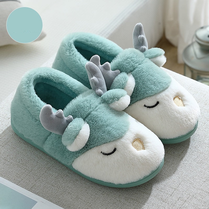 Shop Spoodle: Cozy Elk Indoor Slippers - Shoes Goodlifebean Giant Plushies